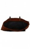 Bőr táska shopper bag Vera Pelle barna 80041