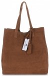 Bőr táska shopper bag Vittoria Gotti vörös V205454
