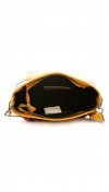 Bőr táska shopper bag Genuine Leather sárga K26