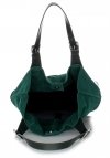 Bőr táska shopper bag Genuine Leather 605 zöld