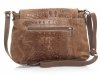 Bőr táska levéltáska Genuine Leather földszínű 424