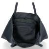 Bőr táska shopper bag Vittoria Gotti tengerkék V21E
