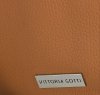 Bőr táska shopper bag Vittoria Gotti vörös V5701