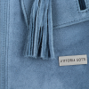 Bőr táska shopper bag Vittoria Gotti világoskék V5190
