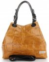 Bőr táska shopper bag Vittoria Gotti vörös V692754