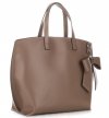 Bőr táska shopper bag Vittoria Gotti földszínű V6D BIGzi
