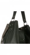 Bőr táska shopper bag Vera Pelle zöld 3292