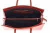 Bőr táska borítéktáska Genuine Leather vörös 840