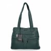 Női Táská shopper bag Hernan palackzöld 8006
