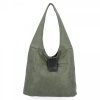 Uniwersalne Torebki Damskie Shopper Bag firmy Hernan HB0141 Zielona