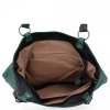 Uniwersalne Torebki Damskie XL firmy Hernan Shopper Bag Butelkowa Zieleń