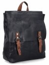 Plecak Damski w Stylu Vintage firmy Herisson 17B336 Granatowy