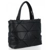 Modna Torebka Damska Herisson Shopper Bag Czarna
