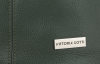 Vittoria Gotti Made in Italy Modny Shopper XL Uniwersalna Torba Skórzana na co dzień Butelkowa Zieleń
