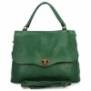 Torebka Damska w Stylu Vintage firmy Hernan HB0129 Ciemno Zielona