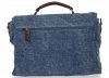 BEE BAG Uniwersalna Listonoszka Damska Vintage Style Granat