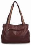 Torebka Damska Shopper Bag firmy Hernan 3892-1 Bordowa/Ziemista