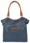 Uniwersalne Torebki Damskie XL firmy Hernan Shopper Bag Granatowa