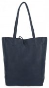 Uniwersalna Torebka Damska Shopper Bag XL Hernan HB0253 Granatowa