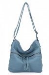 Uniwersalna Torebka Damska Listonoszka firmy Bee Bag 1152S305 Błękitna