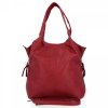 Uniwersalne Torebki Damskie Hernan Shopper Bag XL Czerwona