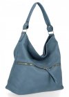 BEE BAG Uniwersalna Torebka Damska Denise w rozmiarze XL Jasno Niebieska