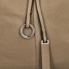 Torebka Damska Shopper Bag firmy Hernan HB0325 Ciemno Beżowa