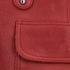Stylowa Torebka Damska Shopper Bag firmy Herisson 17B374 Ciemno Czerwona