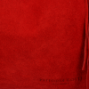 Modne Torebki Skórzane Shopper Bag z Frędzlami firmy Vittoria Gotti Czerwona