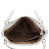 Torebka Damska Shopper Bag XL firmy Hernan HB0337 Biała