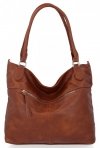 Uniwersalne Torebki Damskie Herisson Shopper Bag Brązowa