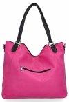 Torebka Damska Shopper Bag XL firmy Hernan HB0337 Fuksjowa