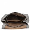 Torebka Damska w Stylu Vintage firmy Hernan HB0129 Jasno Szara