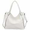 Torebka Damska Shopper Bag XL firmy Hernan HB0337 Biała