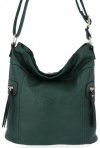 Torebka Listonoszka Bee Bag Butelkowa Zieleń 1152S307