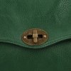 Torebka Damska w Stylu Vintage firmy Hernan HB0129 Ciemno Zielona