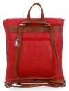 Plecak Damski Vintage firmy Herisson 1502H449 Czerwony
