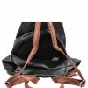 Stylowy Plecaczek Damski firmy Herisson 15-2B315 Czarny