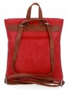 Plecak Damski w Stylu Vintage firmy Herisson 1502H450 Czerwony