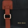 BEE BAG Modna Torebka Damska Listonoszka XL Napoli Czarna