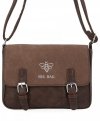 GENȚĂ DE DAMĂ tip poștaș BEE BAG maro 1002S2024