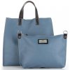 GEANȚĂ DIN PIELE universală Genuine Leather albastru 691756