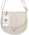 GEANȚĂ DE DAMĂ tip poștaș BEE BAG bej 1002S20