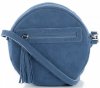 GEANȚĂ DIN PIELE tip poștaș Vittoria Gotti denim V5209C