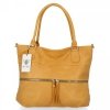 GEANȚĂ DE DAMĂ tip poștaș BEE BAG galben 1302L91