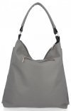 GEANȚĂ DIN PIELE shopper bag Roberto Ricci gri 19145