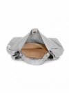 GEANȚĂ DIN PIELE shopper bag Vittoria Gotti gri deschis V230
