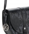 GEANȚĂ DIN PIELE tip poștaș Vittoria Gotti negru V5751COCO