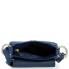 GEANȚĂ DIN PIELE tip poștaș Vittoria Gotti bleumarin V2468