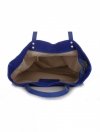GEANȚĂ DIN PIELE shopper bag Vittoria Gotti cobalt V915